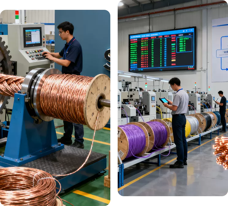 Cabo LAN personalizado & Serviços OEM