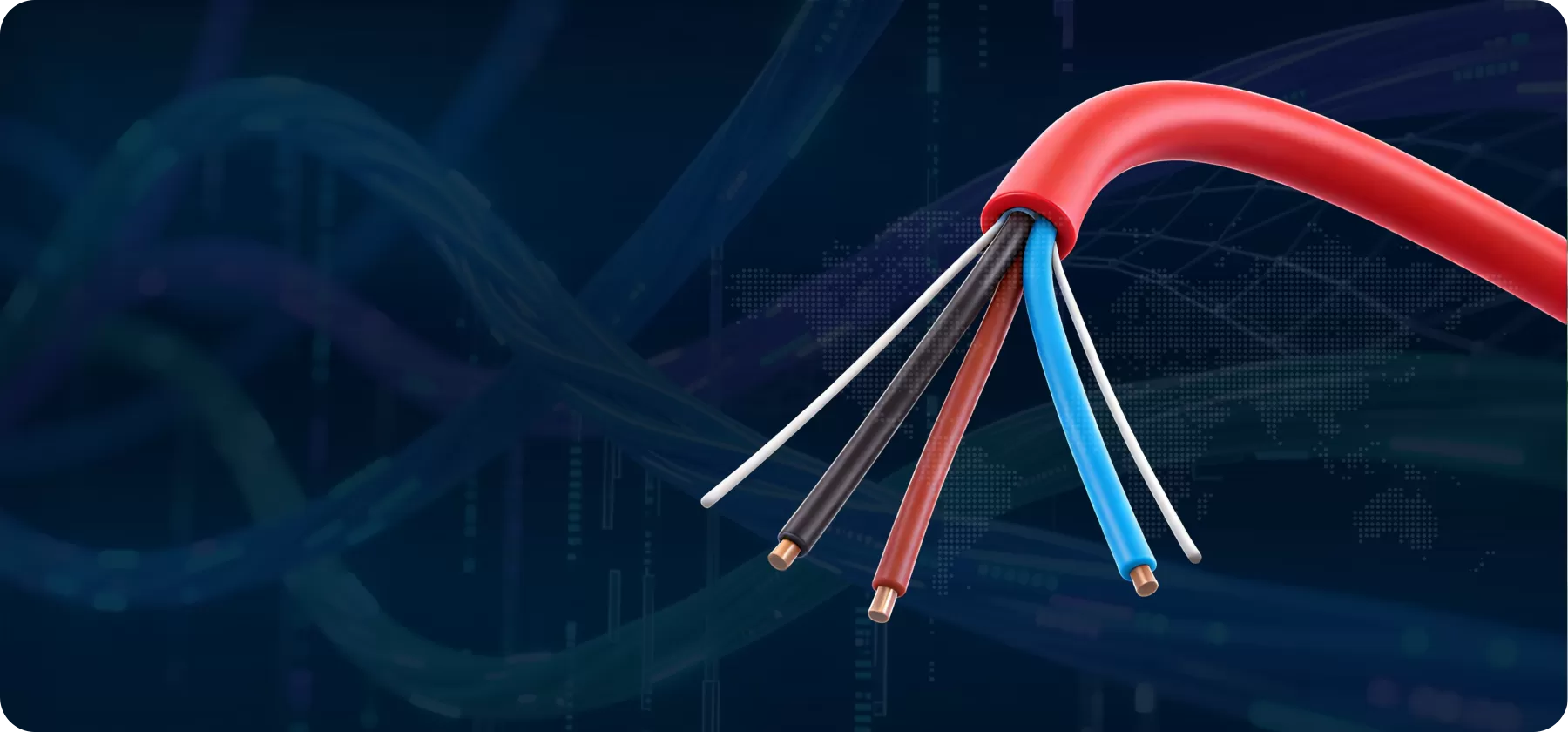 CABO DE ALARME DE FOGO