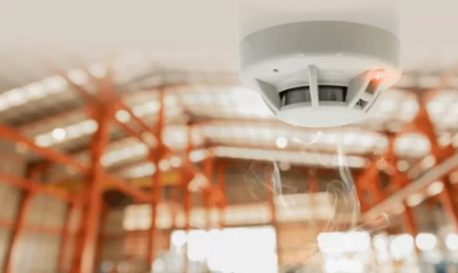 Sistema de Detecção de Incêndio cabeamento