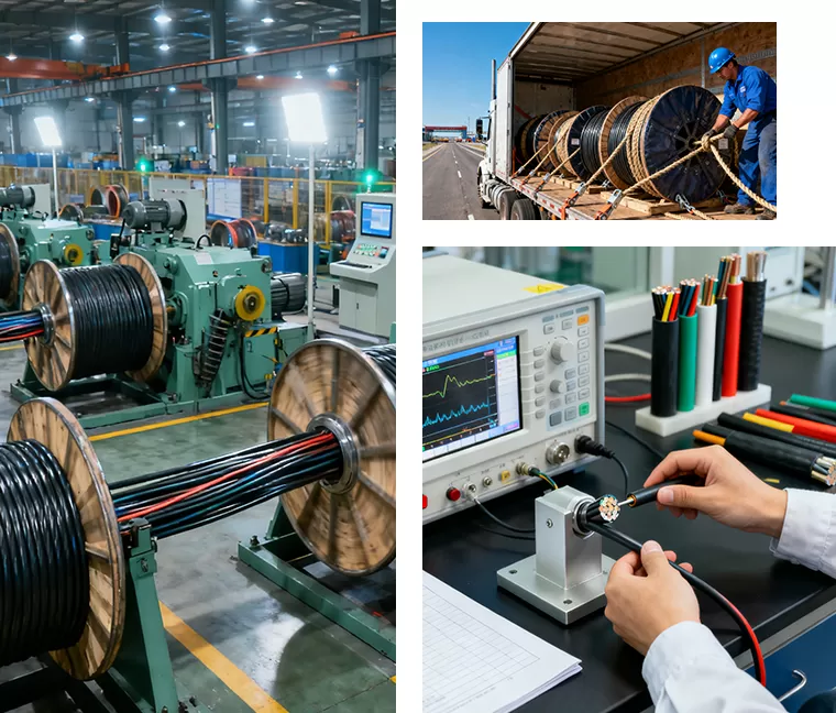 Vantagens confiáveis do fabricante & do distribuidor do cabo