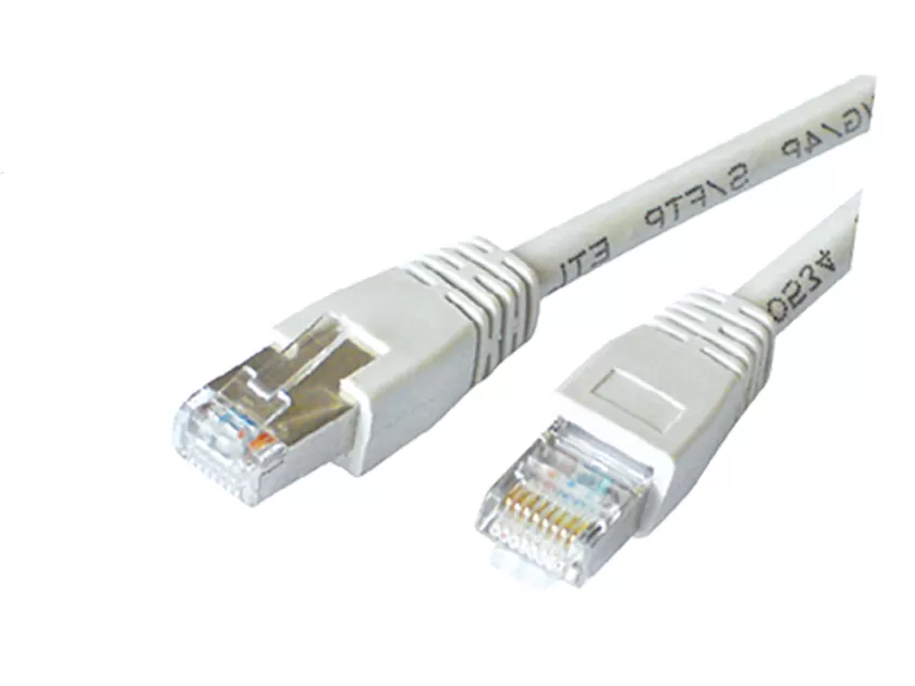Cabo SFTP encalhado Cat5e SK01-1074 com plugue moldado