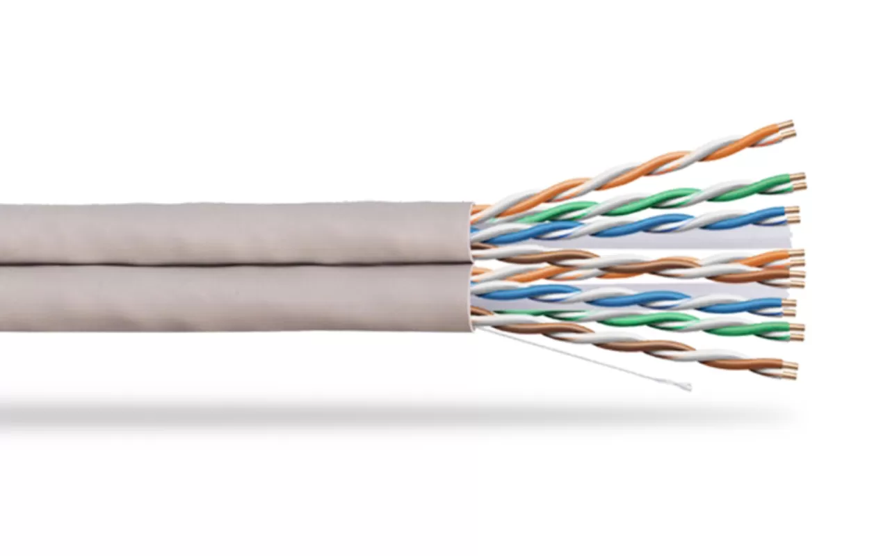 Cabo de Lan CAT6 não blindado UTP